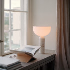 New Works Kizu Table Lamp Kunis Breccia Marble