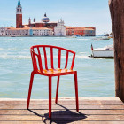 Burgundy Kartell Venice Chair