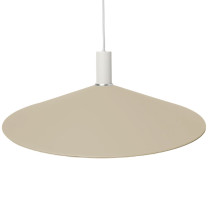 Ferm Living Collect Low Socket Pendant Angle White Cashmere