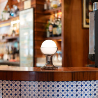 Established & Sons Gelato Table Lamp - On Bar