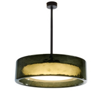 Marset Ringo LED Ceiling Light Fixed Stem 90 Green 60