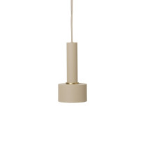 Ferm Living Collect High Socket Pendant Disc Cashmere Cashmere