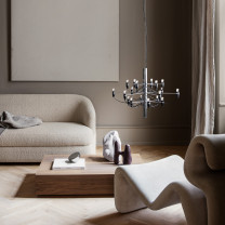 Chrome Flos 2097/18 Chandelier