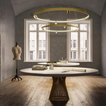 Panzeri Arena LED Suspension Light Lifestyle Studio