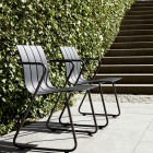 Mater Ocean Chair Lifestyle Outdoor Steps