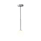 Astro Tacoma Pendant Polished Chrome Tacoma White
