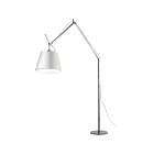 Artemide Tolomeo Mega LED Floor Lamp Aluminium 420 Silk