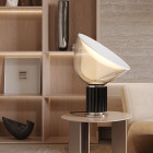 Black, Large Flos Taccia LED Table Lamp