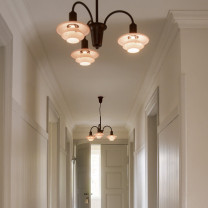 Louis Poulsen PH 1/1 Chandelier Centenary Edition 3 Arm - In Hallway