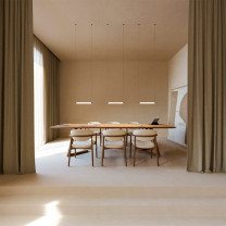 Vibia Asia LED Suspension Light Lifestyle Meeting Room