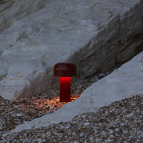 Brick Red Flos Bellhop LED Portable Lamp