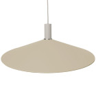 Ferm Living Collect Low Socket Pendant Angle Grey Cashmere