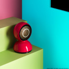 Artemide Eclisse x Squid Games Table Lamp Pink on Steps