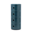 Kartell Componibili Storage Unit 4 - Blue