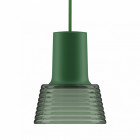 Zero Compose Pendant with Glass Shade Green Green