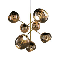 Tom Dixon Melt Large LED Chandelier Bronze