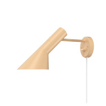 AJ Wall Lamp Warm Sand Cable & Plug