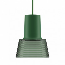 Zero Compose Pendant with Glass Shade Green Green