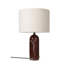 Gubi Gravity Table Lamp Maroon Marble Canvas Large