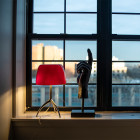 Red / Aluminium Foscarini Lumiere Table Lamp