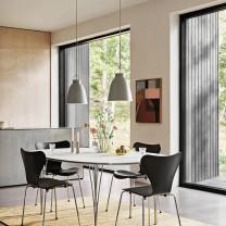 Warm Grey Fritz Hansen Caravaggio Matt Pendant