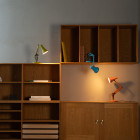 Avocado Green, Turquoise Blue, Sunburnt Orange Anglepoise Type 90 Mini Mini LED Table Lamp