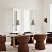 Warm Grey Fritz Hansen Caravaggio Matt Pendant