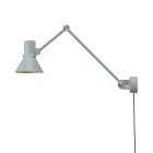 Anglepoise Type 80 W3 Wall Light Grey Mist Cable & Plug