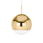Tom Dixon LED Mirror Ball - Gold Medium 40cm