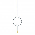 Estiluz Revolta LED Pendant Small 3635 Satin Gold