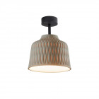 Bover Soft PF/30 Outdoor Ceiling Light (Light Grey)