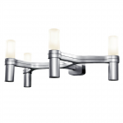 Nemo Lighting Crown LED Wall Light Polished Aluminium