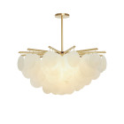 CTO Lighting Nimbus Round Pendant - Large, Brass