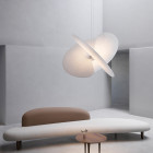 Large Luceplan Levante LED Suspension