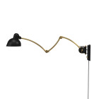 Fritz Hansen Kaiser Idell 6559 Wall Lamp - Black/Brass
