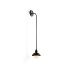Bert Frank Eos Wall Light Drop Long Dark Bronze