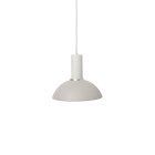 Ferm Living Collect Low Socket Pendant Hoop White Grey