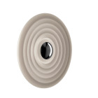 Tom Dixon Press Frosted Surface LED Light - Black cap