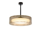 Marset Ringo LED Ceiling Light Fixed Stem 70 Smoked 40