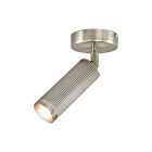 J. Adams & Co Spot Single Ceiling Light Satin Nickel