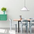 HAY Ava Cone Pendant Light Lifestyle Dining Table