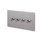 Buster + Punch 4G Toggle Switch Steel Linear