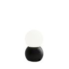 Hollis + Morris Stala LED Portable Lamp - Small, Black Oak