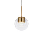 KDLN Dew 1 LED Suspension Light - Brass
