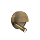 Marset Ledtube R LED Wall Light L Bronze