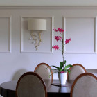 Porta Romana Trailing Blossom Wall Light in Dining Room