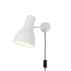Anglepoise Type 75 Wall Light Alpine White- Cable & Plug