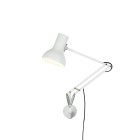 Anglepoise Type 75 Mini Lamp with Wall Bracket Alpine White