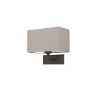 Astro Park Lane Grande Wall Light Rectangle 285 Putty