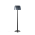 Foscarini Lumiere XXL Floor Lamp - Black Chrome / Cool Grey